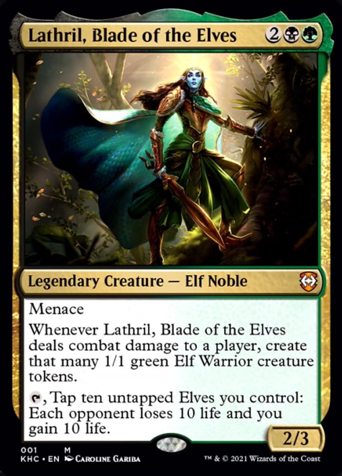 Lathril, Blade of the Elves [Kaldheim Commander] | KingTCG.ca