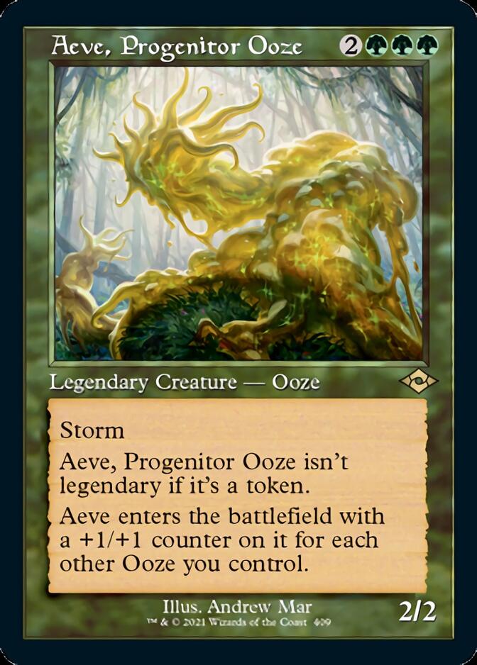 Aeve, Progenitor Ooze (Retro Etched Foil) [Modern Horizons 2] | KingTCG.ca