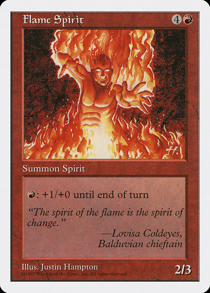 Flame Spirit [Fifth Edition] | KingTCG.ca