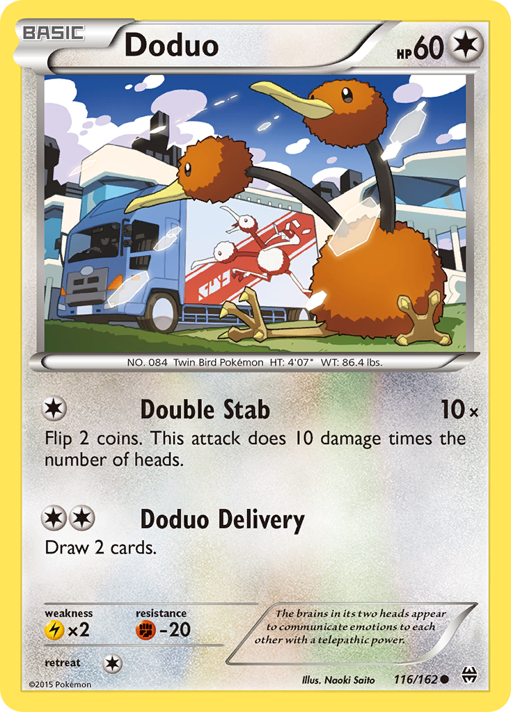 Doduo (116/162) [XY: BREAKthrough] | KingTCG.ca