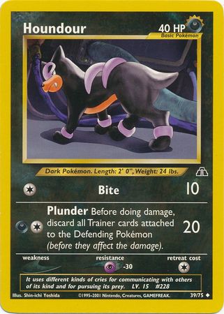 Houndour (39/75) [Neo Discovery] | KingTCG.ca