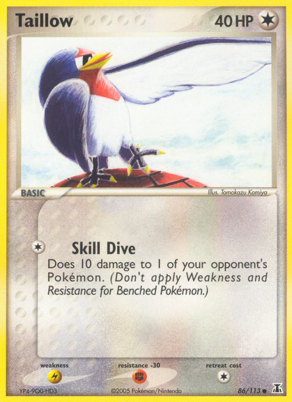 Taillow (86/113) [EX: Delta Species] | KingTCG.ca