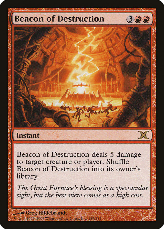 Beacon of Destruction [Tenth Edition] | KingTCG.ca