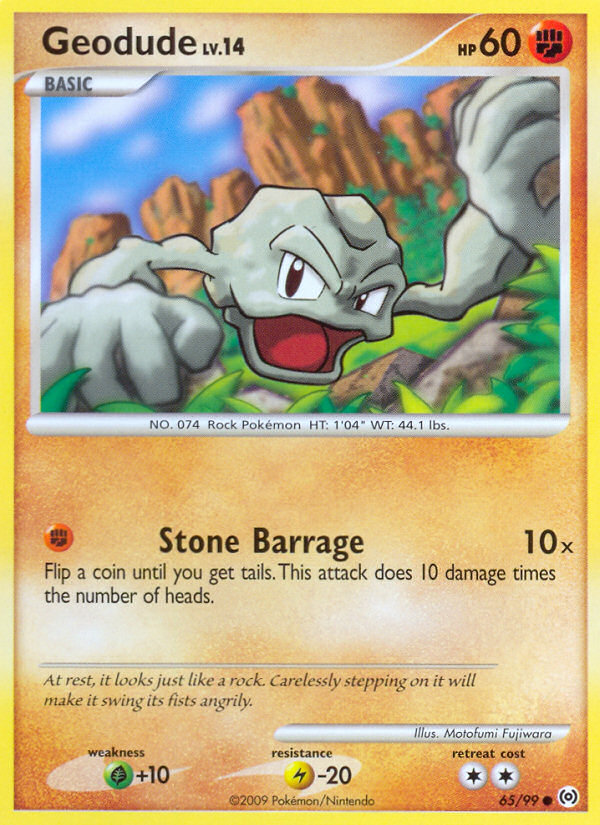 Geodude (65/99) [Arceus] | KingTCG.ca