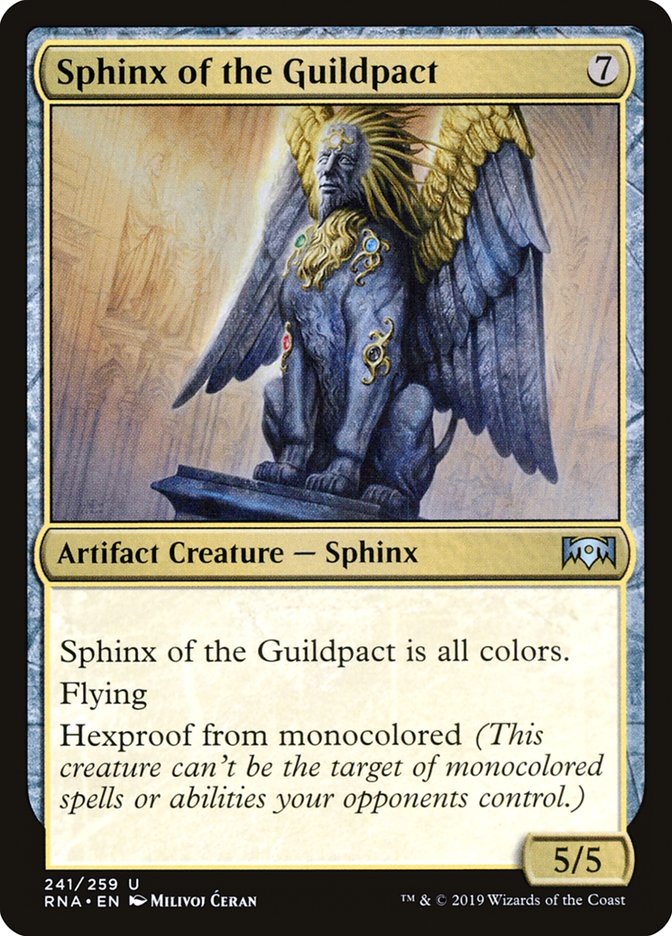 Sphinx of the Guildpact [Ravnica Allegiance] | KingTCG.ca