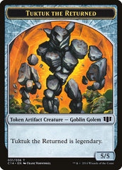 Daretti, Scrap Savant Emblem // Tuktuk the Returned Double-sided Token [Commander 2014 Tokens] | KingTCG.ca