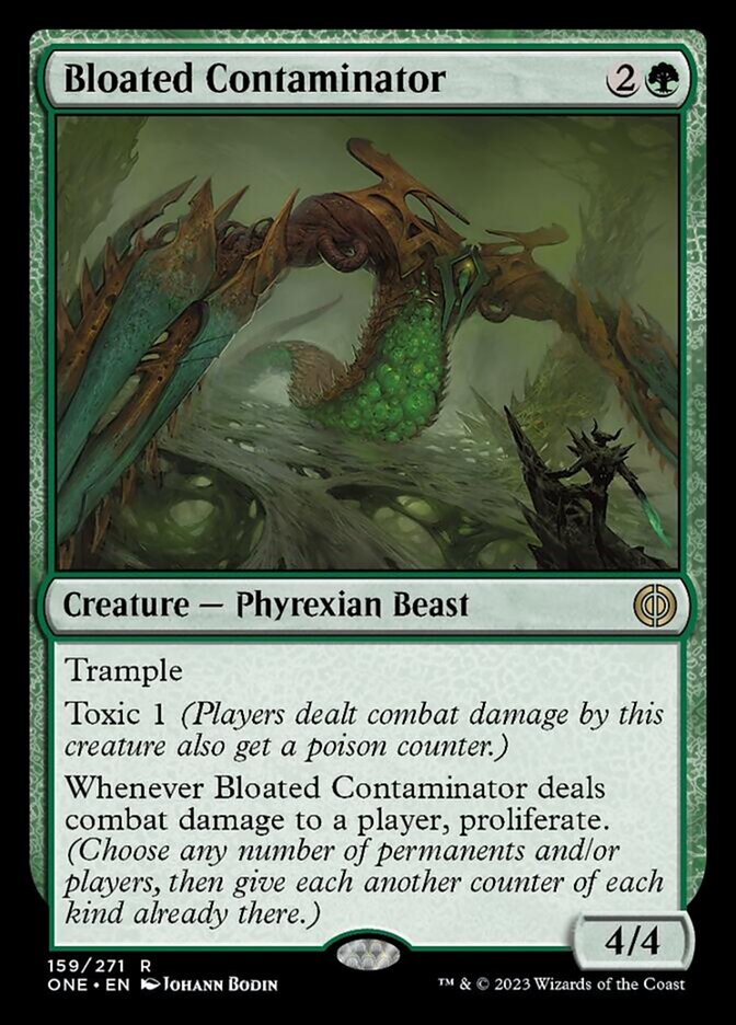 Bloated Contaminator [Phyrexia: All Will Be One] | KingTCG.ca