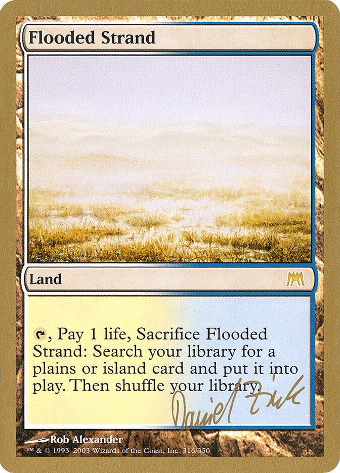 Flooded Strand (Daniel Zink) [World Championship Decks 2003] | KingTCG.ca