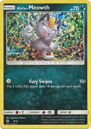 Alolan Meowth (8/12) [Mcdonald's Promos: 2017 Collection] | KingTCG.ca