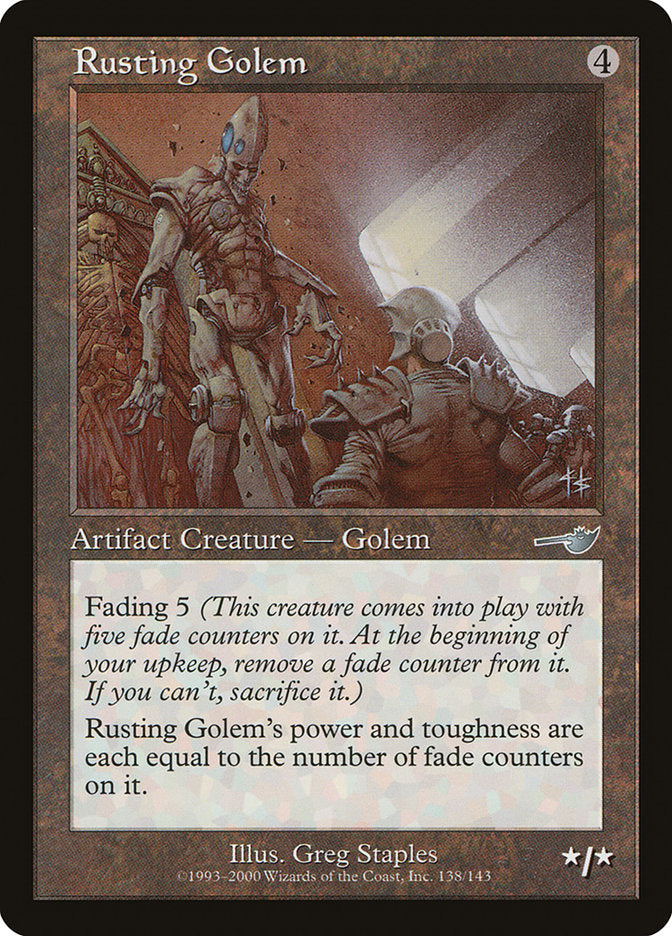 Rusting Golem [Nemesis] | KingTCG.ca