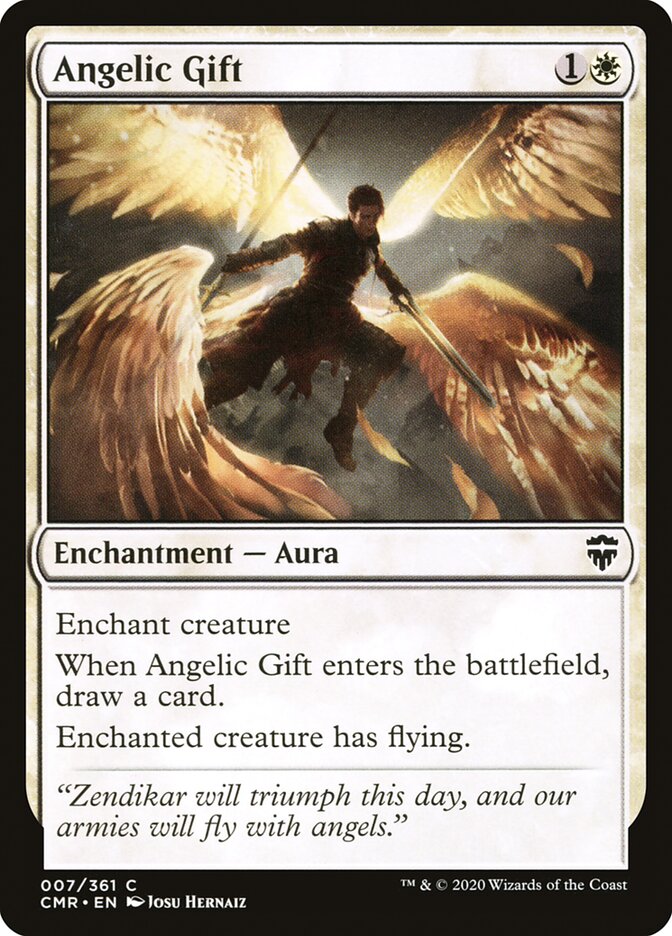 Angelic Gift [Commander Legends] | KingTCG.ca