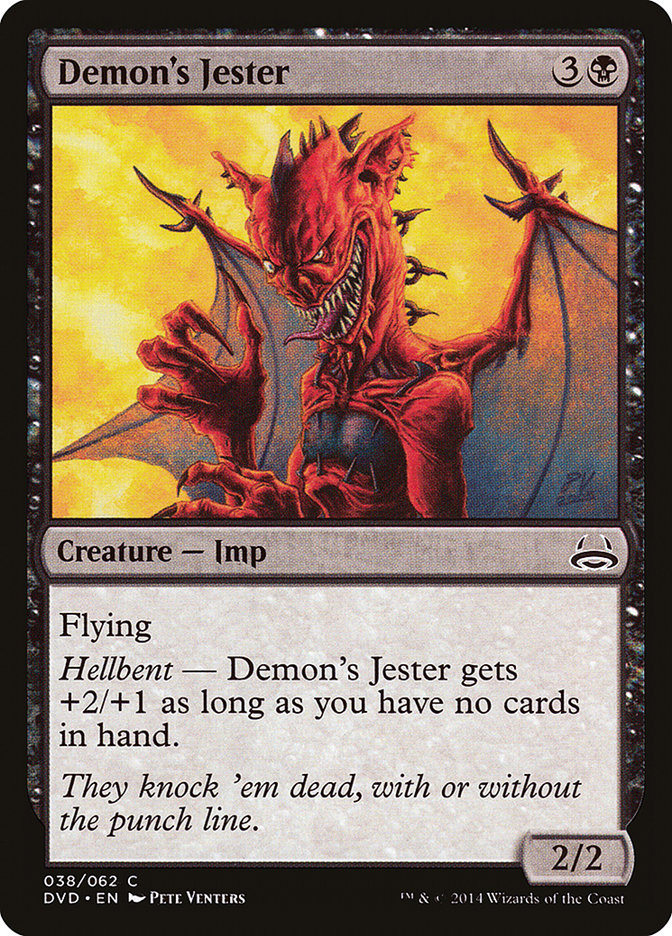 Demon's Jester (Divine vs. Demonic) [Duel Decks Anthology] | KingTCG.ca