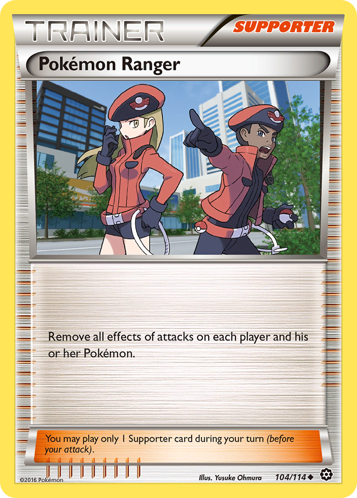 Pokemon Ranger (104/114) [XY: Steam Siege] | KingTCG.ca