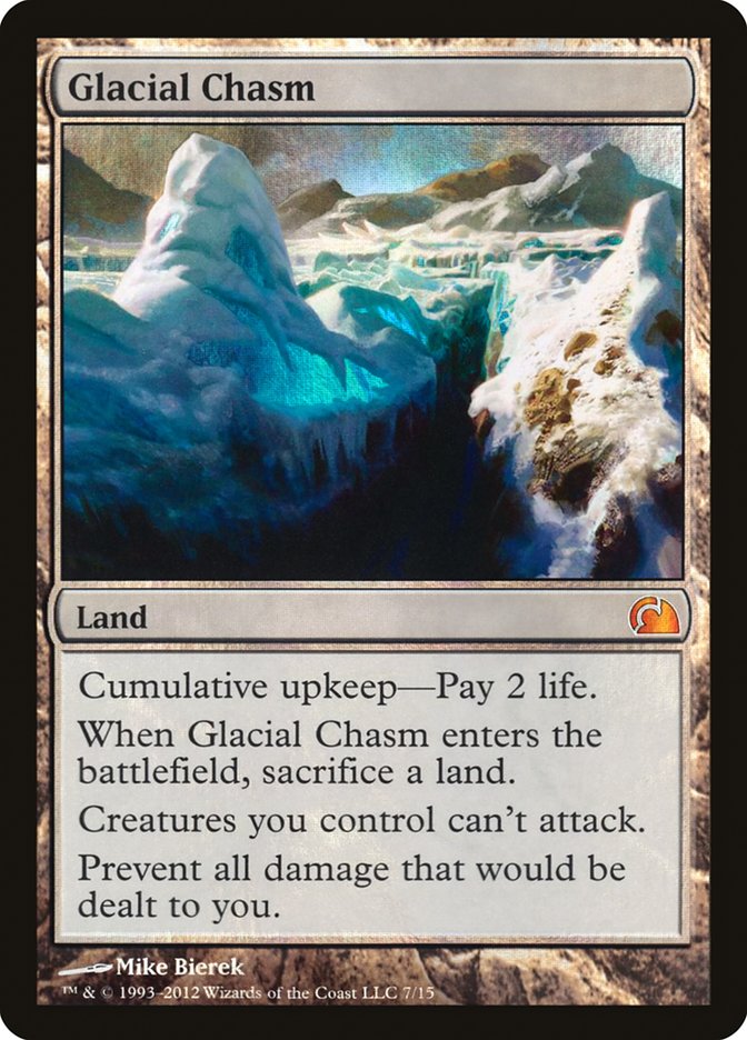 Glacial Chasm [From the Vault: Realms] | KingTCG.ca