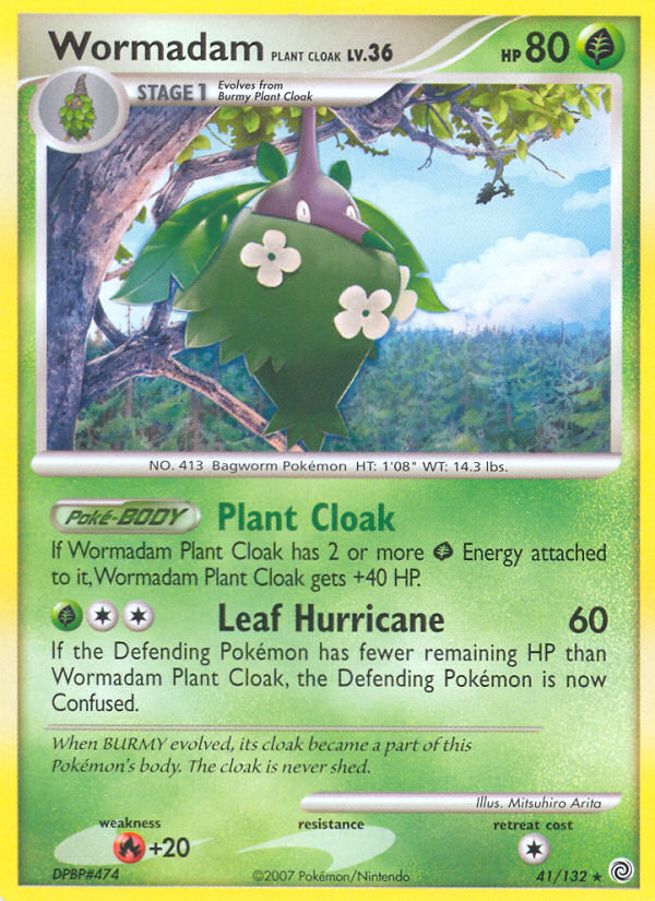 Wormadam Plant Cloak (41/132) [Diamond & Pearl: Secret Wonders] | KingTCG.ca