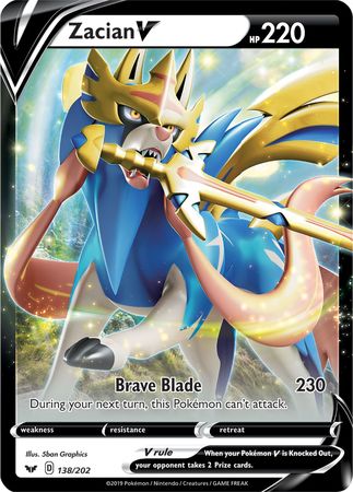 Zacian V (138/202) [Jumbo Cards] | KingTCG.ca