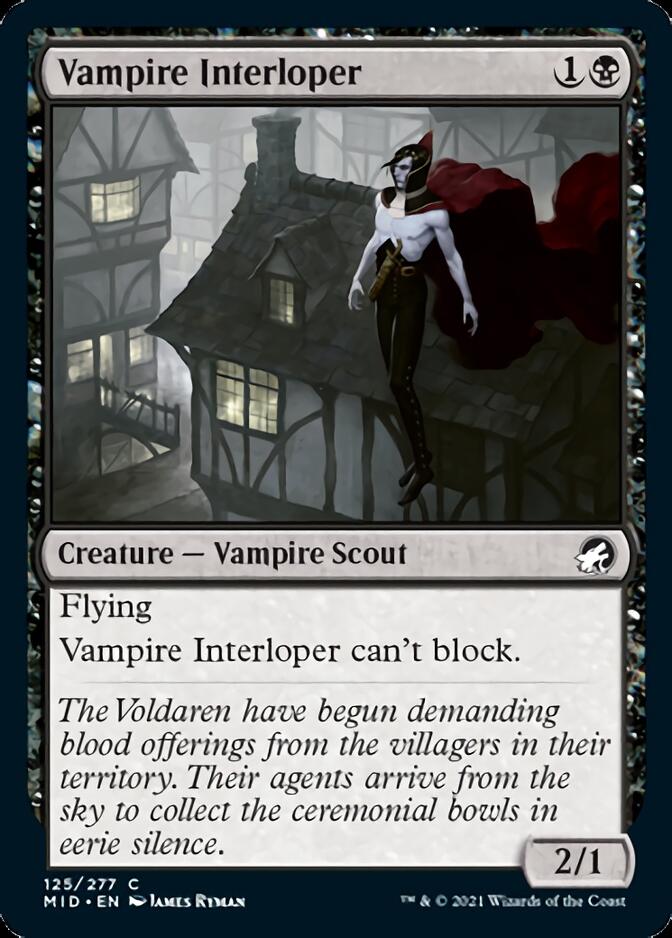 Vampire Interloper [Innistrad: Midnight Hunt] | KingTCG.ca