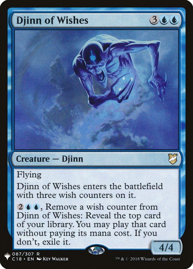 Djinn of Wishes [Mystery Booster] | KingTCG.ca