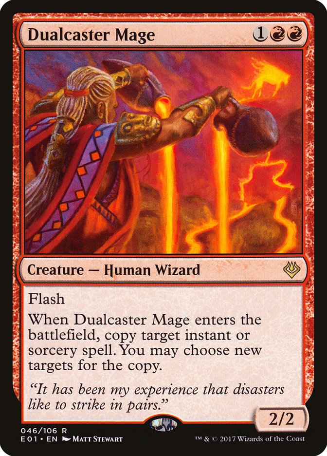 Dualcaster Mage [Archenemy: Nicol Bolas] | KingTCG.ca