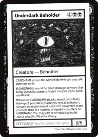 Underdark Beholder (2021 Edition) [Mystery Booster Playtest Cards] | KingTCG.ca