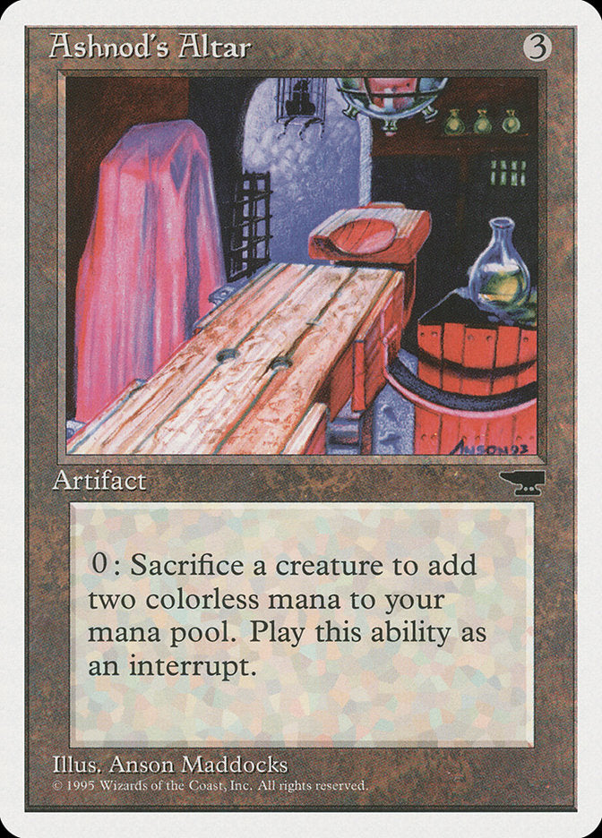 Ashnod's Altar [Chronicles] | KingTCG.ca