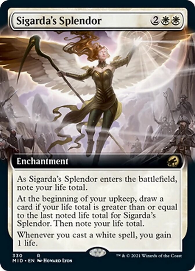 Sigarda's Splendor (Extended) [Innistrad: Midnight Hunt] | KingTCG.ca