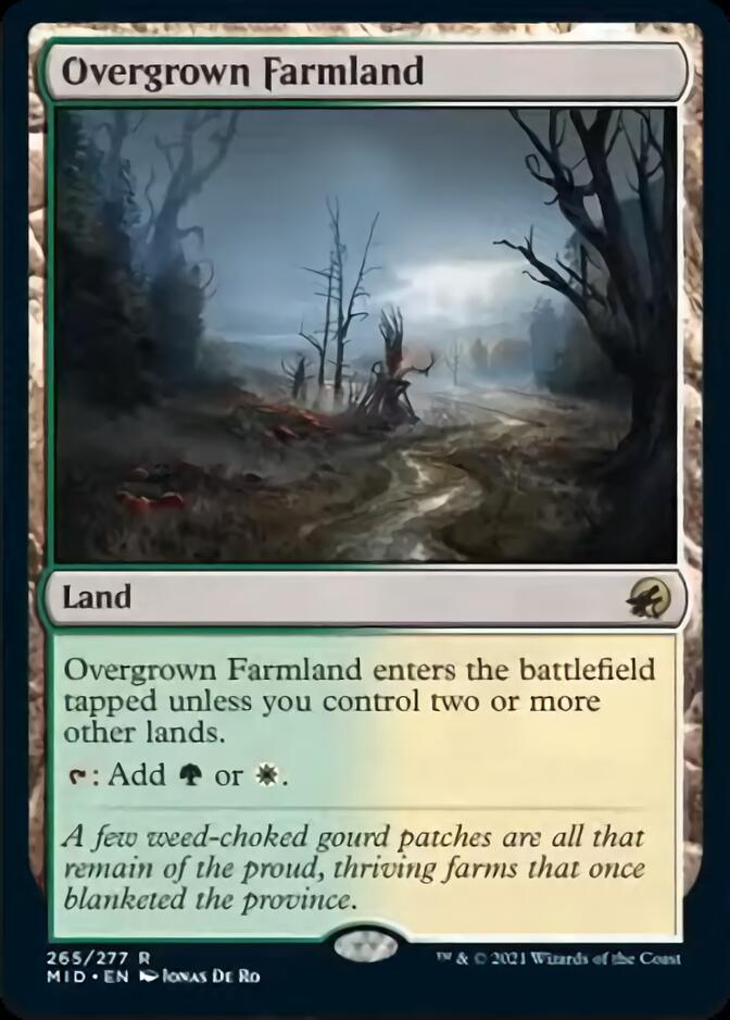 Overgrown Farmland [Innistrad: Midnight Hunt] | KingTCG.ca