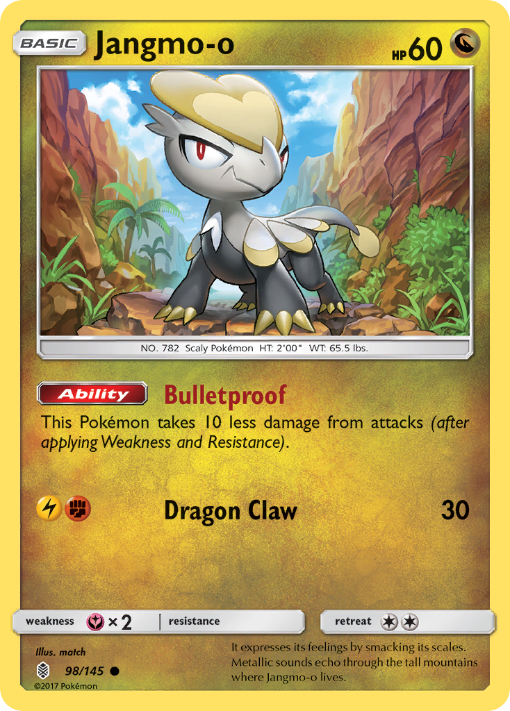 Jangmo-o (98/145) [Sun & Moon: Guardians Rising] | KingTCG.ca