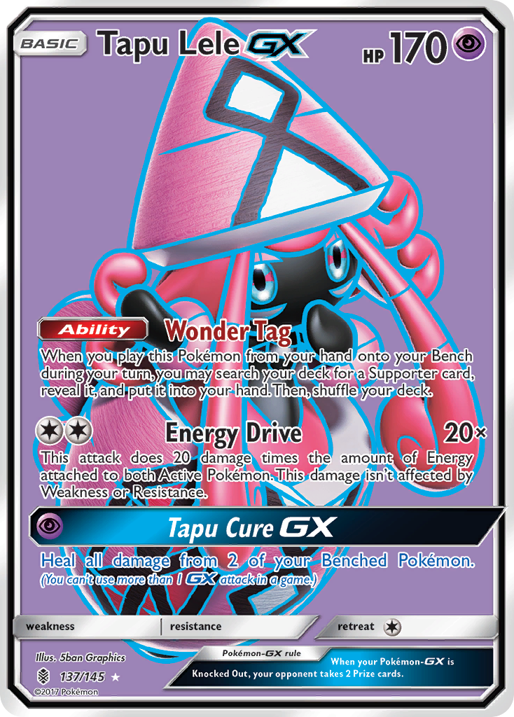 Tapu Lele GX (137/145) [Sun & Moon: Guardians Rising] | KingTCG.ca