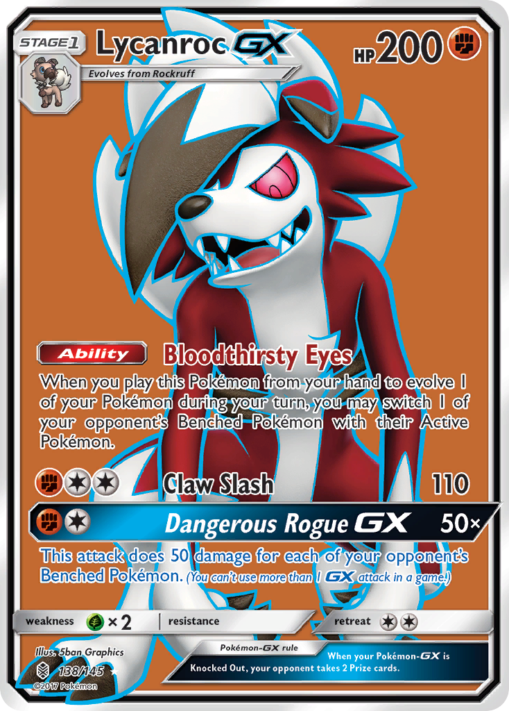 Lycanroc GX (138/145) [Sun & Moon: Guardians Rising] | KingTCG.ca