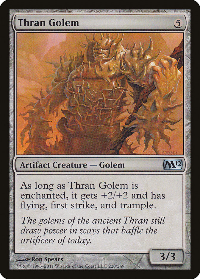 Thran Golem [Magic 2012] | KingTCG.ca