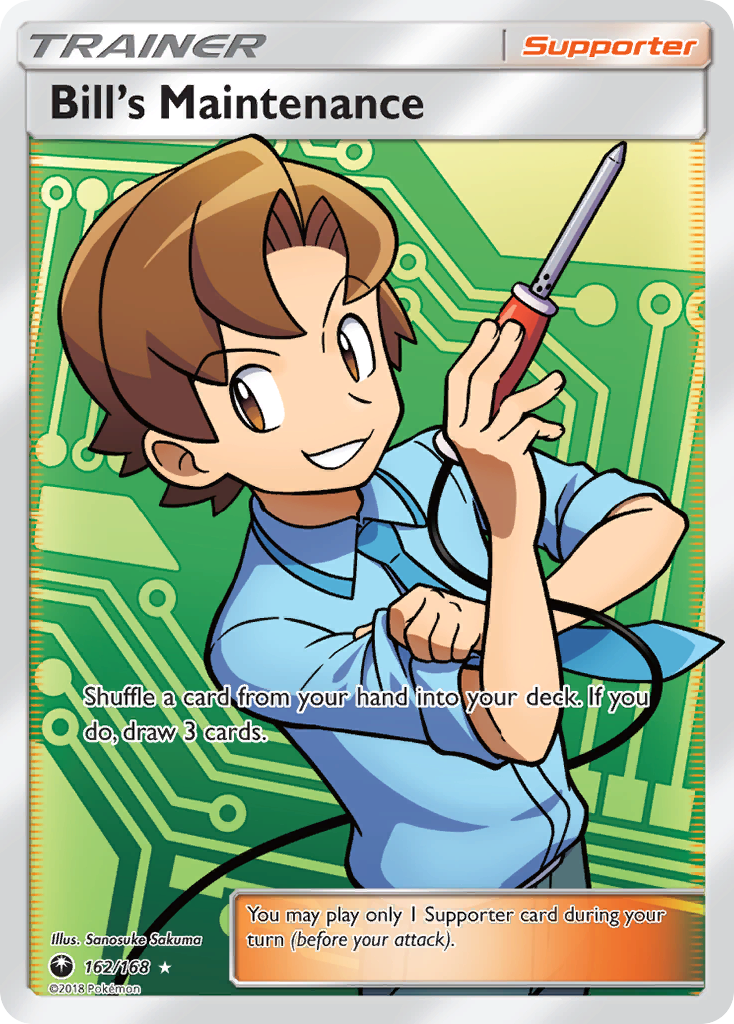 Bill's Maintenance (162/168) [Sun & Moon: Celestial Storm] | KingTCG.ca