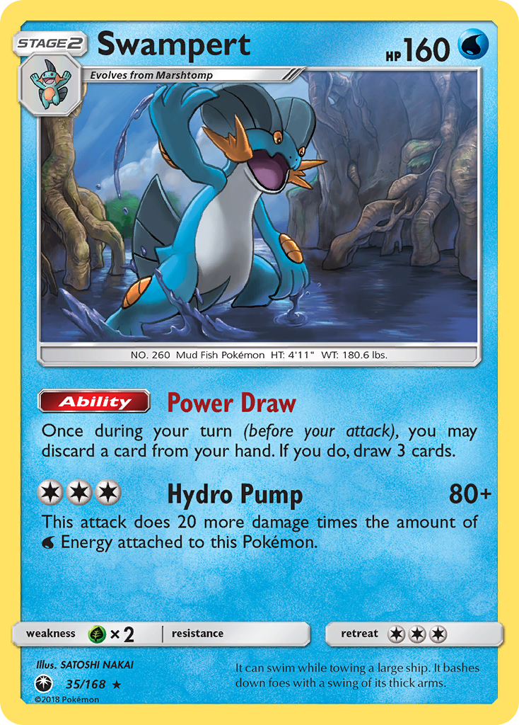 Swampert (35/168) [Sun & Moon: Celestial Storm] | KingTCG.ca