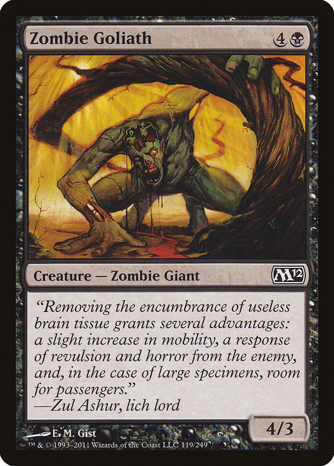 Zombie Goliath [Magic 2012] | KingTCG.ca