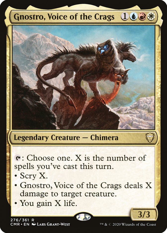 Gnostro, Voice of the Crags [Commander Legends] | KingTCG.ca