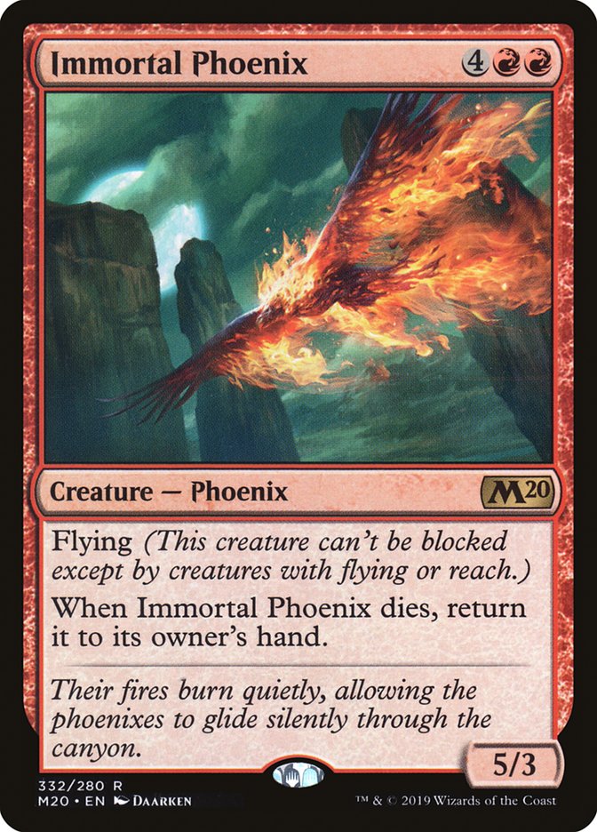 Immortal Phoenix [Core Set 2020] | KingTCG.ca