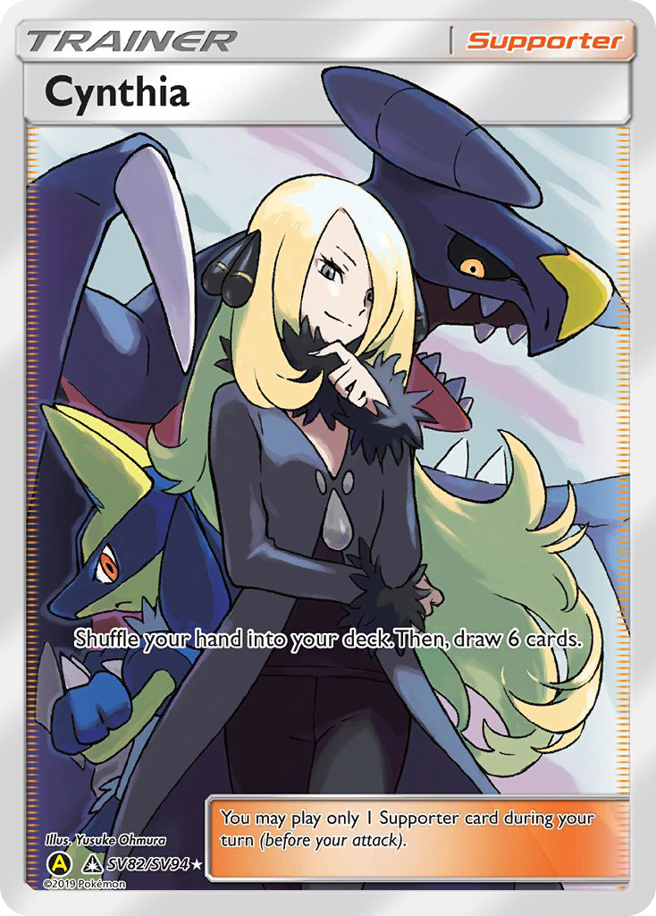 Cynthia (SV82/SV94) [Sun & Moon: Hidden Fates - Shiny Vault] | KingTCG.ca