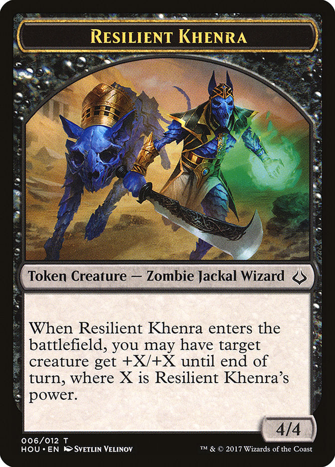 Resilient Khenra Token [Hour of Devastation Tokens] | KingTCG.ca