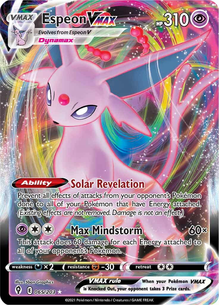 Espeon VMAX (065/203) [Sword & Shield: Evolving Skies] | KingTCG.ca