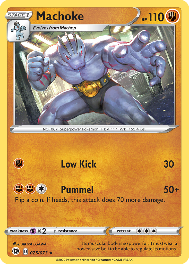 Machoke (25/073) [Sword & Shield: Champion's Path] | KingTCG.ca