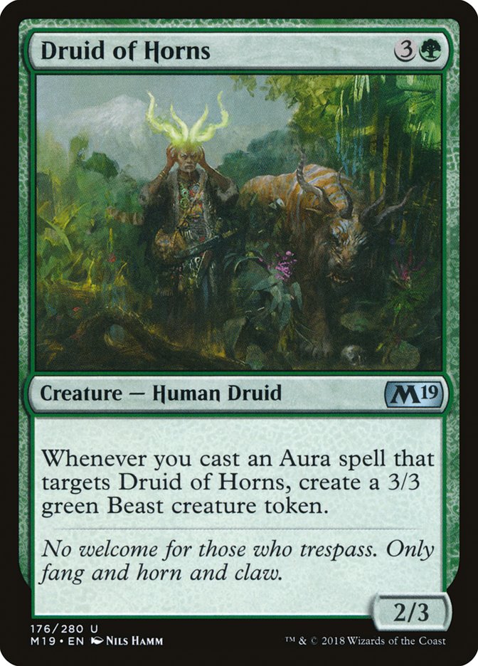 Druid of Horns [Core Set 2019] | KingTCG.ca