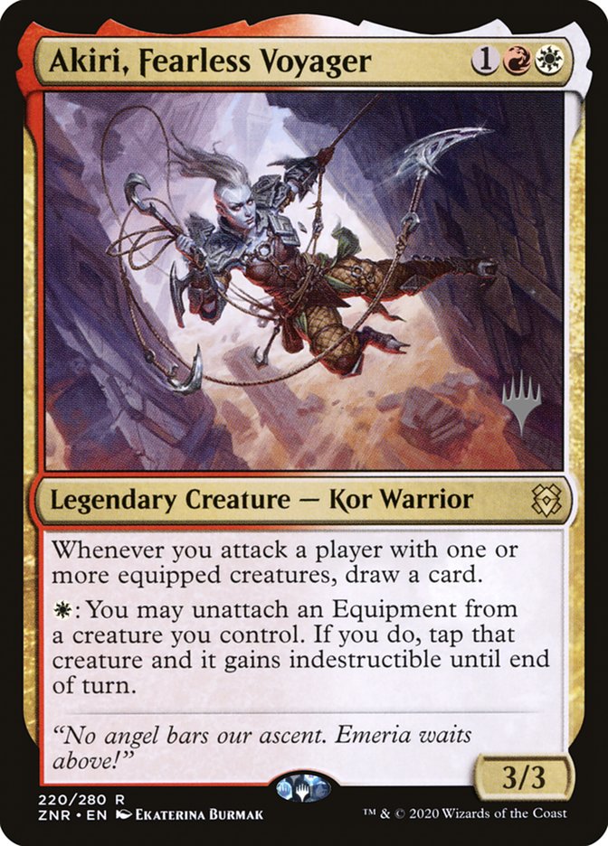 Akiri, Fearless Voyager (Promo Pack) [Zendikar Rising Promos] | KingTCG.ca