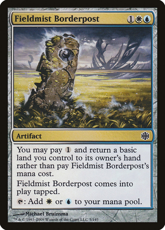 Fieldmist Borderpost [Alara Reborn] | KingTCG.ca