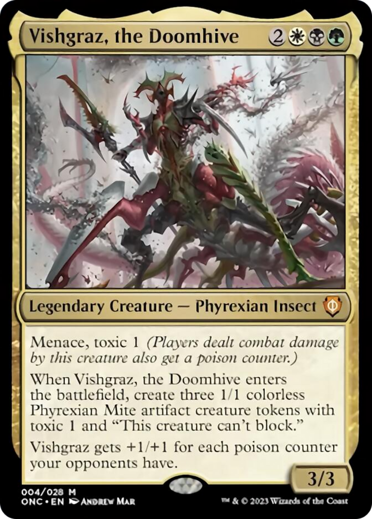 Vishgraz, the Doomhive (Extended Art) [Phyrexia: All Will Be One Commander] | KingTCG.ca