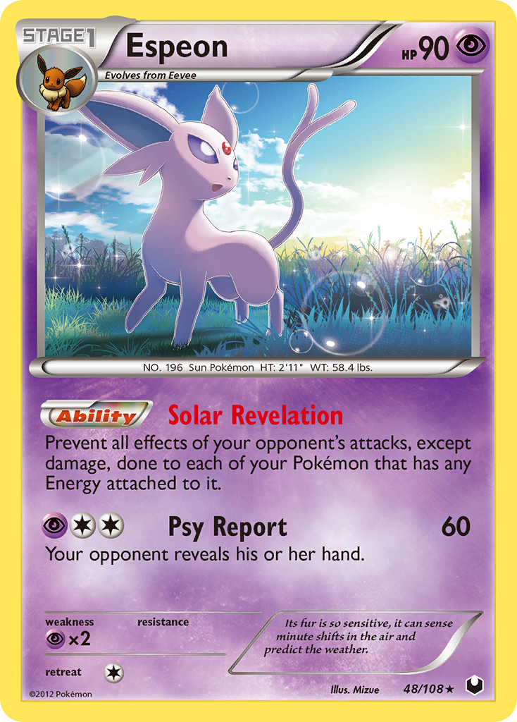 Espeon (48/108) [Black & White: Dark Explorers] | KingTCG.ca