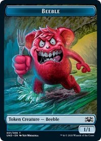 Beeble // Squirrel Double-sided Token [Unsanctioned] | KingTCG.ca