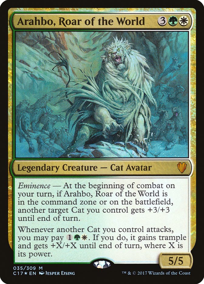 Arahbo, Roar of the World [Commander 2017] | KingTCG.ca