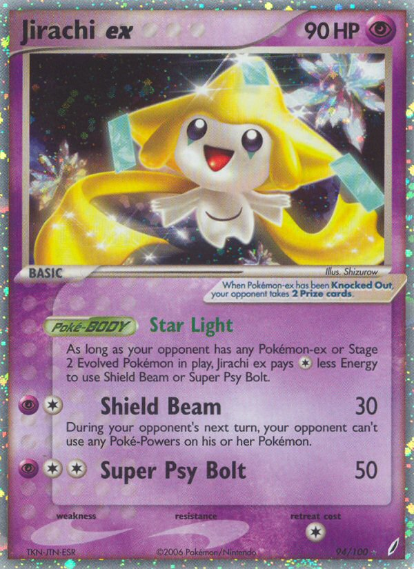 Jirachi ex (94/100) [EX: Crystal Guardians] | KingTCG.ca