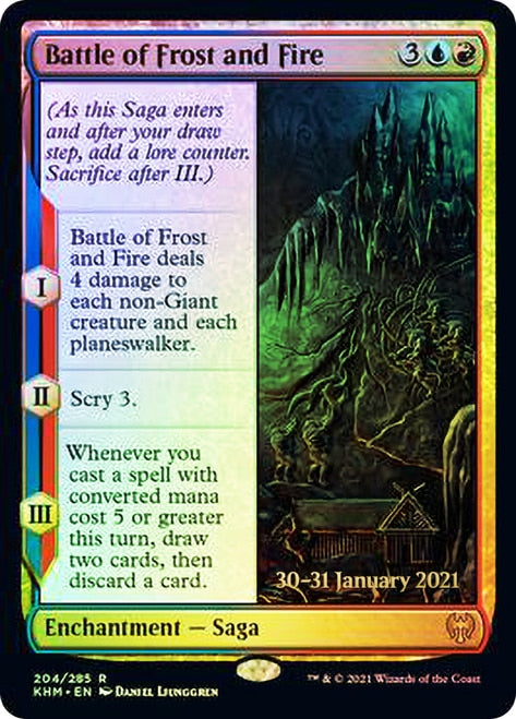 Battle of Frost and Fire [Kaldheim Prerelease Promos] | KingTCG.ca