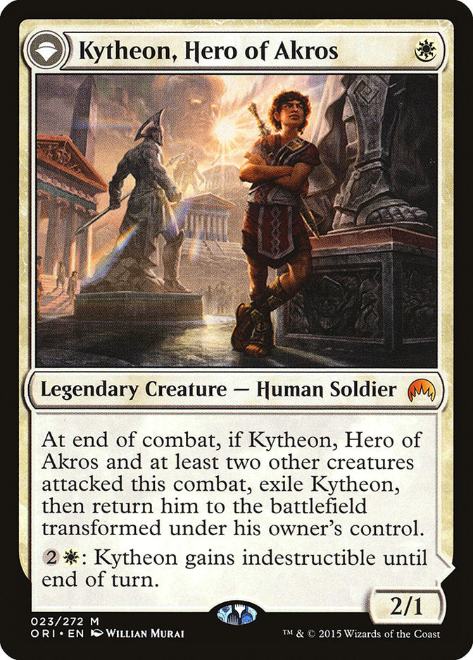 Kytheon, Hero of Akros // Gideon, Battle-Forged [Magic Origins] | KingTCG.ca